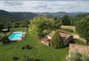Nespecifikovaný výhled na hory nebo výhled na hory při pohledu z bed and breakfast