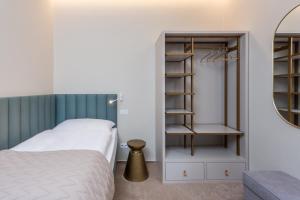 Voodi või voodid majutusasutuse PAPPAS hotel&studio toas