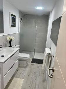 Koupelna v ubytování Loft la Matanza
