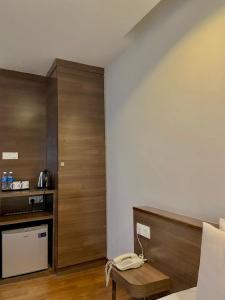 Kuchyň nebo kuchyňský kout v ubytování Frenz Hotel Kuala Lumpur