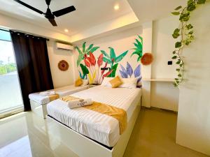 Sands Garden Hotel客房内的一张或多张床位