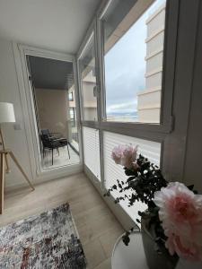 Et opholdsområde på SeaView 2 - Sunset Suite Experience