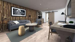 Embassy Suites by Hilton Napa Valley的休息区