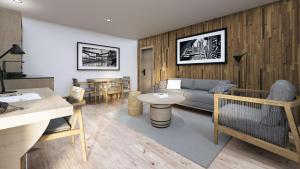 Embassy Suites by Hilton Napa Valley的休息区