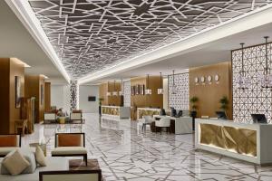 Doubletree By Hilton Jabal Omar Makkah的休息区