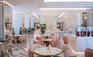 Χώρος καθιστικού στο Waldorf Astoria Doha West Bay