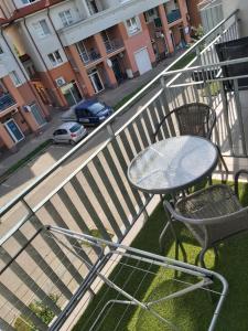 Balkón alebo terasa v ubytovaní Plage apartman