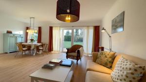 Χώρος καθιστικού στο Ferienhaus James