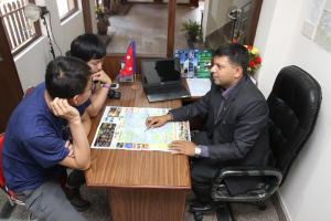 Tetamu yang menginap di Hotel Everest Nepal