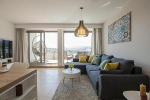 Posezení v ubytování Apartview Bukowa III by Rent like home