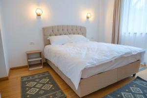 Voodi või voodid majutusasutuse Hotel Parc Geoagiu Bai toas
