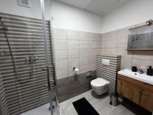 Kúpeľňa v ubytovaní Apartmány Crystalindo
