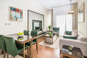 Area soggiorno di Central Inn Hotel & Suites - Al Sadd, Doha, Qatar