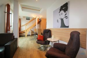 Posezení v ubytování Residenz Hohe Lith Wohnung 28