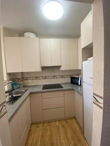 Kuchyňa alebo kuchynka v ubytovaní Acogedor apartamento en el paraiso
