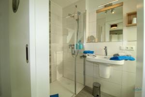 Ένα μπάνιο στο Residenz Mühlentrift Wohnung 10