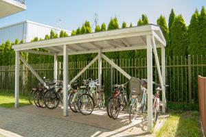 Jazda na bicykli v okolí ubytovania IND.U Apartamenty