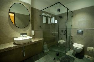 Koupelna v ubytování Hotel Mivaante
