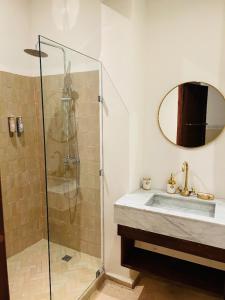 Koupelna v ubytování Riad N'S & Spa