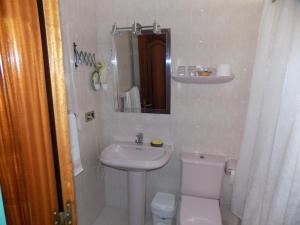 Koupelna v ubytování Hotel Imperial
