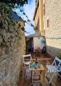 Αίθριο ή υπαίθριος χώρος στο VENT MARIN DE ST-LUNAIRE 50m de la plage