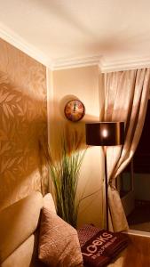 Posezení v ubytování Strandappartement 715 im Plaza Premium Hotel