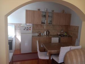 Kuchyň nebo kuchyňský kout v ubytování Apartman Andrija