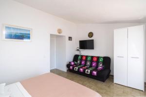 TV a/nebo společenská místnost v ubytování Apartments Marija