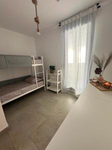Postel nebo postele na pokoji v ubytování Apartamento a 200 m del mar