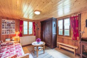 Μια τηλεόραση ή/και κέντρο ψυχαγωγίας στο Le vieux chalet