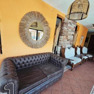 Posezení v ubytování Hotel Carlos Paz