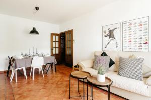 Posezení v ubytování Fabiana