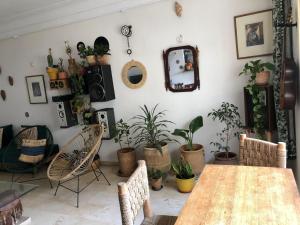 Appartement de Charme Avec Vue Sur Mer休息區
