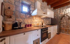 Η κουζίνα ή μικρή κουζίνα στο Gorgeous Home In Vinjerac