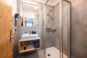 Koupelna v ubytování Aparthotel Stadler