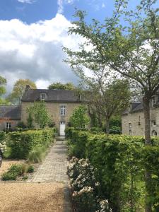 Zahrada ubytování Manoir Saint-André,B&B de charme