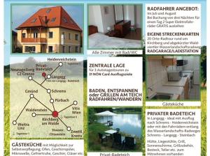 kolaż różnych zdjęć domu w obiekcie Sommerfrische Waldviertel w mieście Kirchberg am Walde