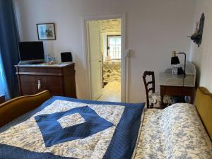 Postel nebo postele na pokoji v ubytování ChezMathilde à LIMOUX