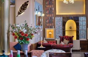 Χώρος καθιστικού στο Muthu Oban Regent Hotel
