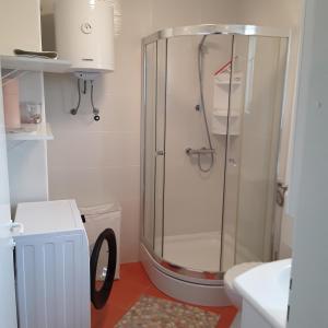 Ένα μπάνιο στο Apartmani Irina