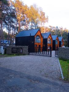 Bygningen som feriehuset ligger i