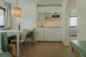 Kuchyňa alebo kuchynka v ubytovaní Apartment Hotel Pfeifer