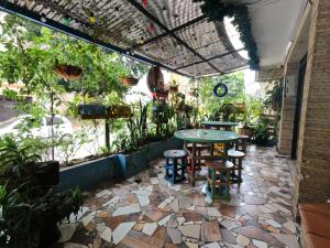 Zahrada ubytování Hostal paz y vida