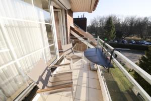 Balkón nebo terasa v ubytování Ferienwohnung Seesternresidenz App.12