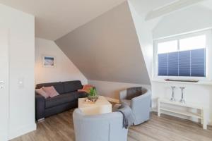 Posezení v ubytování Ferienwohnung Sommerwind