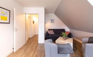 Posezení v ubytování Ferienwohnung Sommerwind