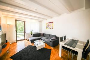 Posezení v ubytování Ferienwohnung Sandburg + 3 fotografie