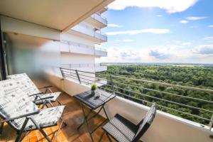 Balkón nebo terasa v ubytování Ferienwohnung Residenz App. 327