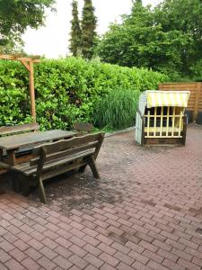 Zahrada ubytování Ferienwohnung Strandbude 11 -Timmendorfer Strand