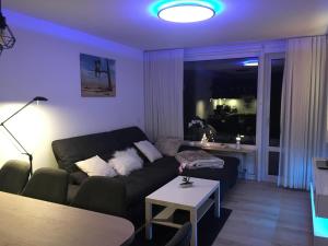 Posezení v ubytování Ferienwohnung Strandbude 11 -Timmendorfer Strand